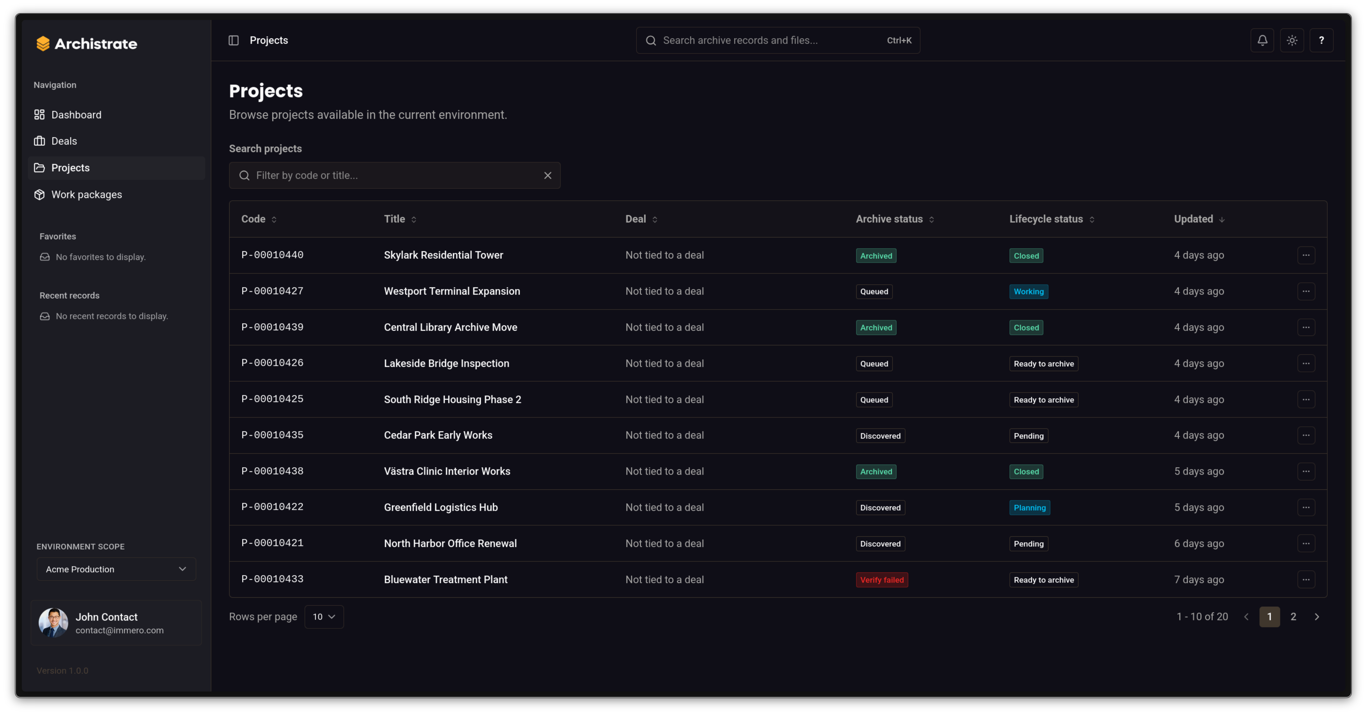 Archistrate preview
